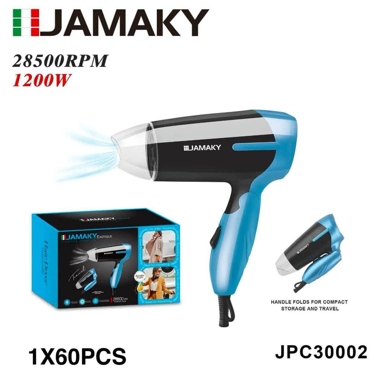 سيشوار JAMAKY القابل للطي